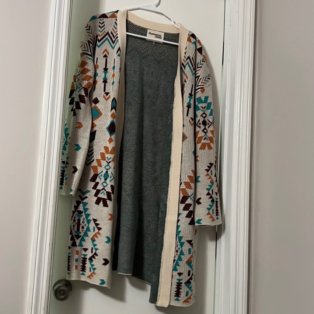 Aztec cardigan
